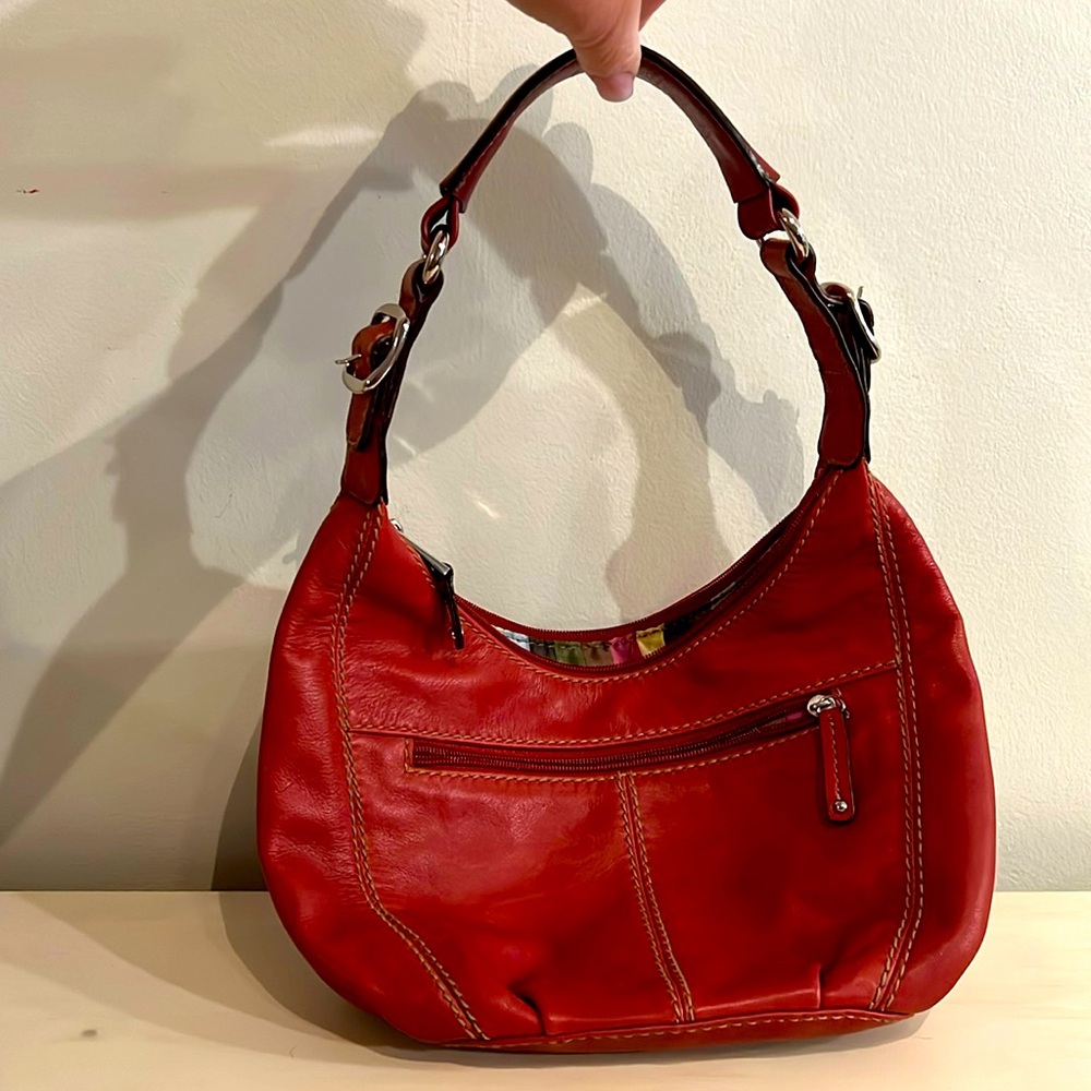 Tignanello brick red hobo
